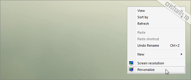 personalizare desktop