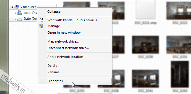 proprietati computer