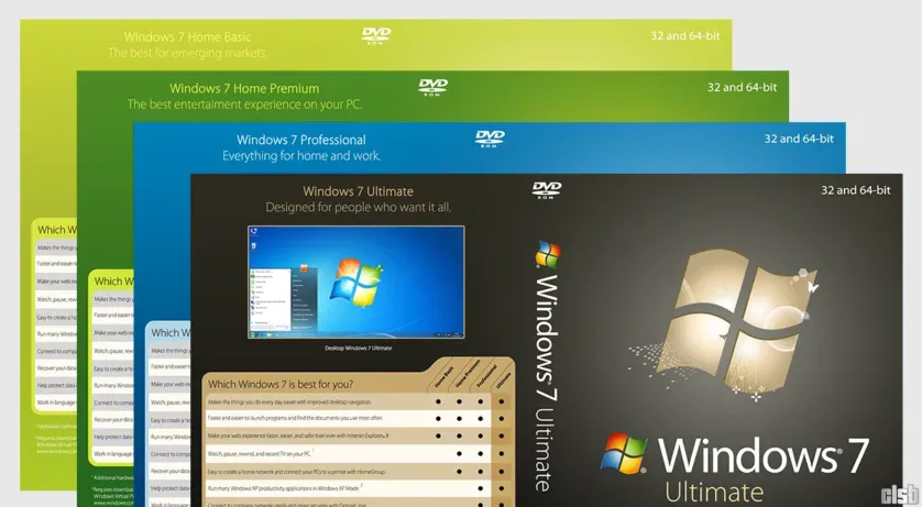 DVD-uri Windows 7