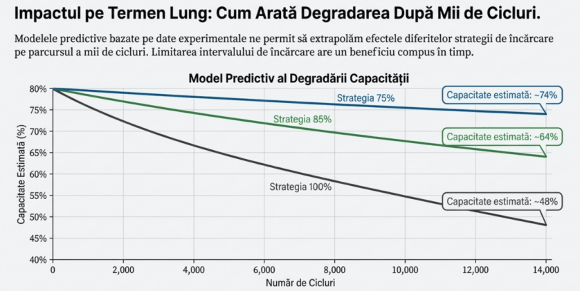 model predictiv al descărcării bateriilor