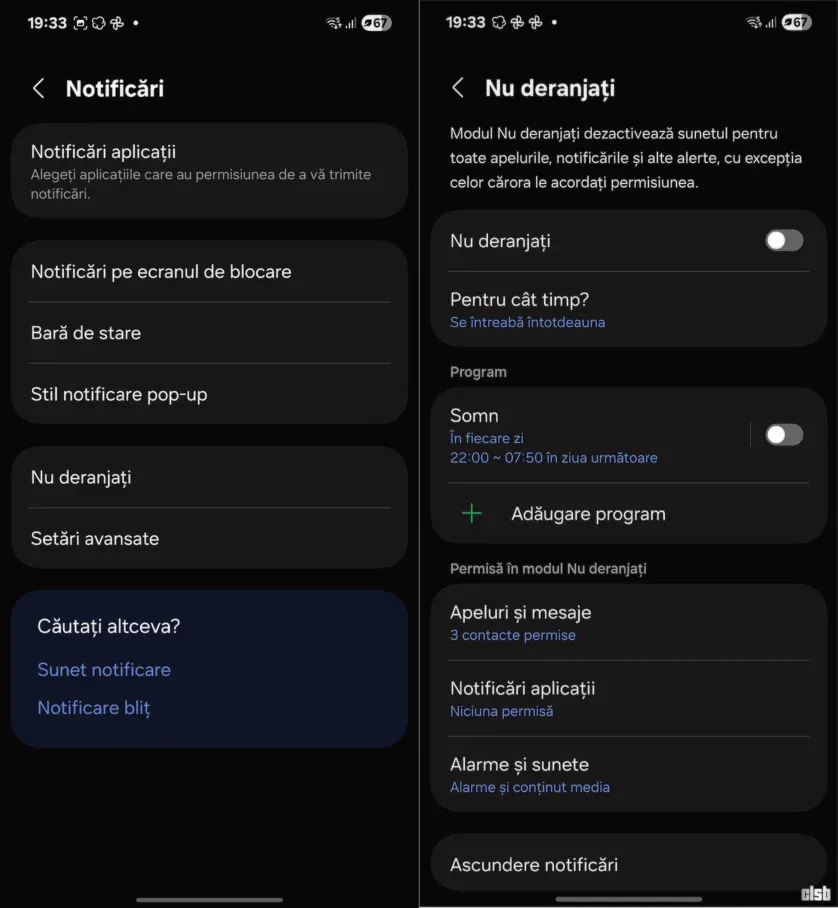 DND pe Android