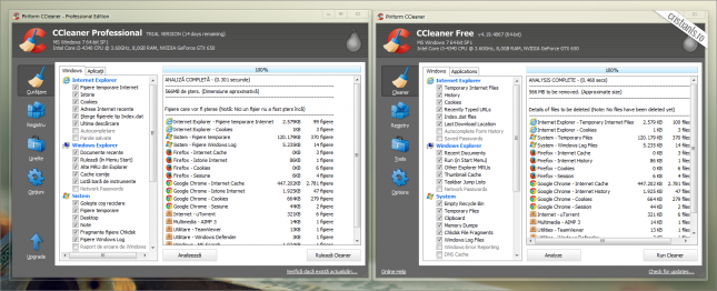 ccleaner pro vs free