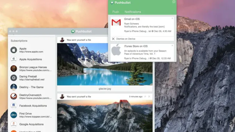 Pushbullet - macOS app