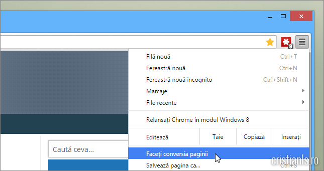 cum se activează reader mod in google chrome