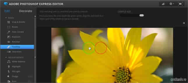 photoshop online - editor pentru modificat poze online