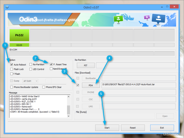 root galaxy s4 i9515 cu odin