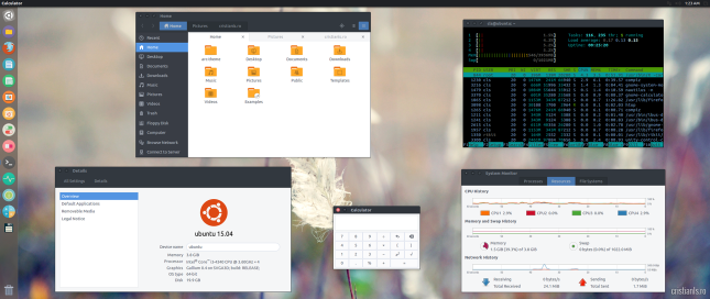 tema arc pentru ubuntu