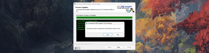 Mediul de testare și instalare a Linux Mint a fost creat