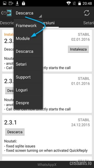 Module Xposed-Framework