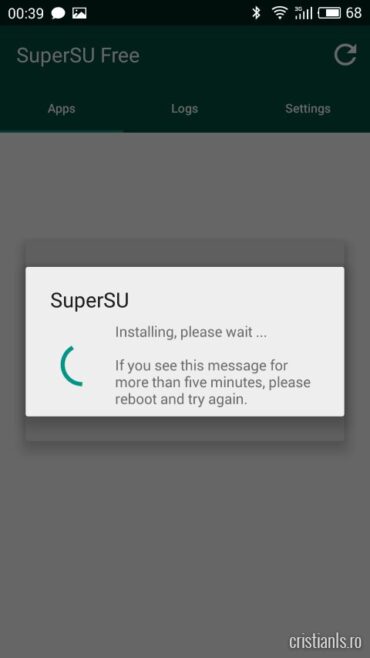 SuperSU - Instalare