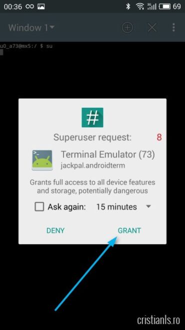 Terminal Emulator - Grant