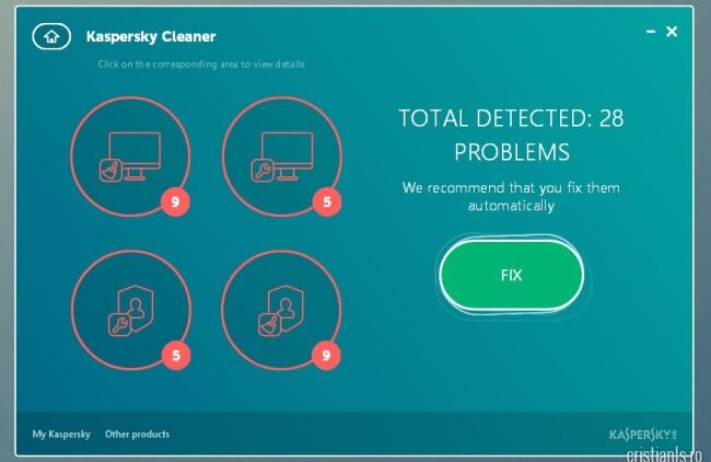 Kaspersky Cleaner - Rezumat