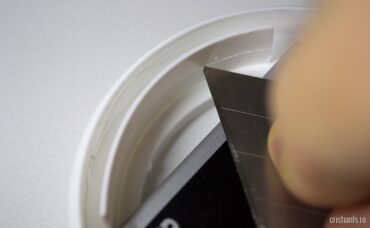 trasarea liniei montare led-uri