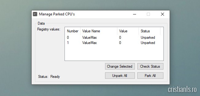 Status CPU