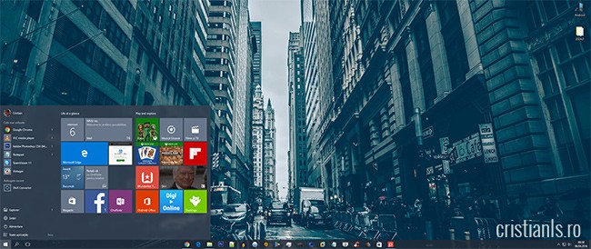 Windows 10 Start Menu