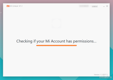 Checking if your Mi Account has permissions
