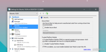 Dezactivare Secure Boot