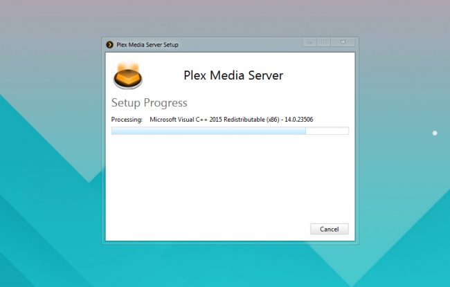 Plex Media Server se instalează