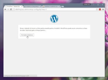 wordpress - instalat