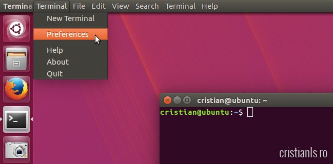 Terminal - Preferences