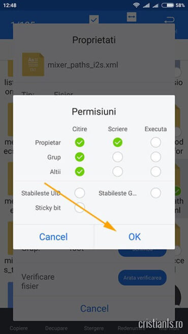 Es File Explorer Permisiuni
