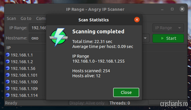 Angry IP Scanner 