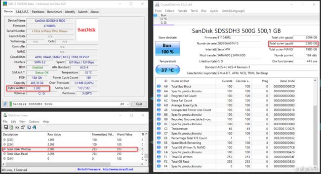 valori tbw ssd