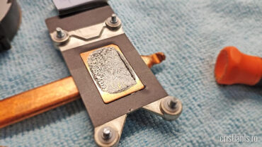 pasta termoconductoare aplicata corect - cooler