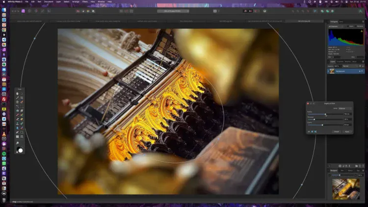 Affinity Photo 2 - filtre
