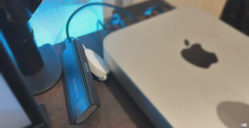 NVME extern pentru TimeMachine