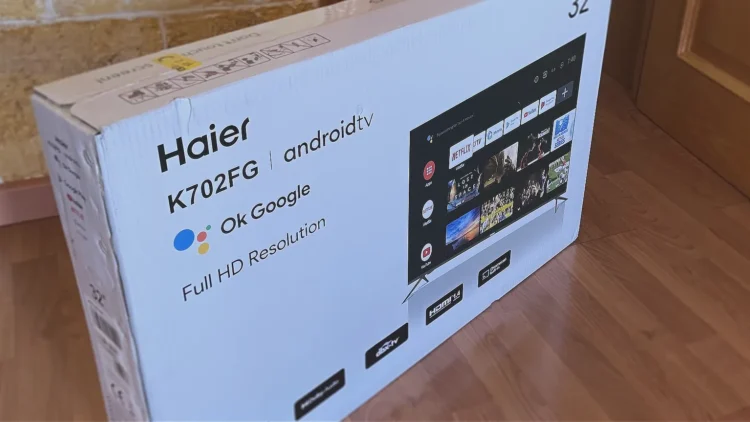 cutie televizor ieftin haier