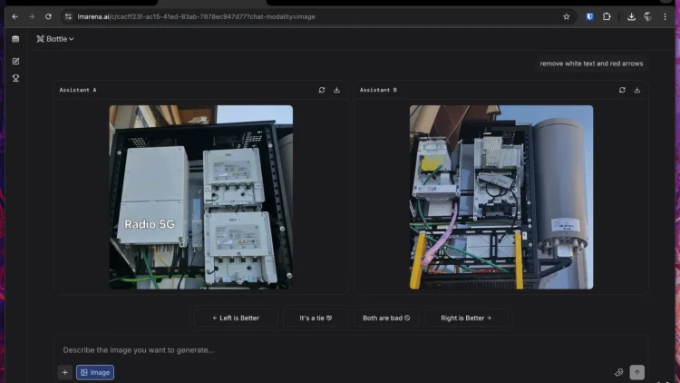 Evaluarea LMArena - editor de imagine