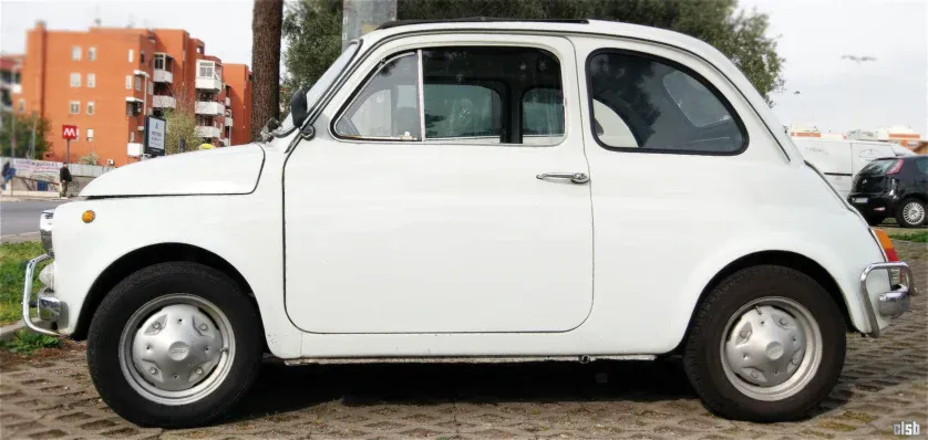 Fiat 500 F (1965–1972) - lateral