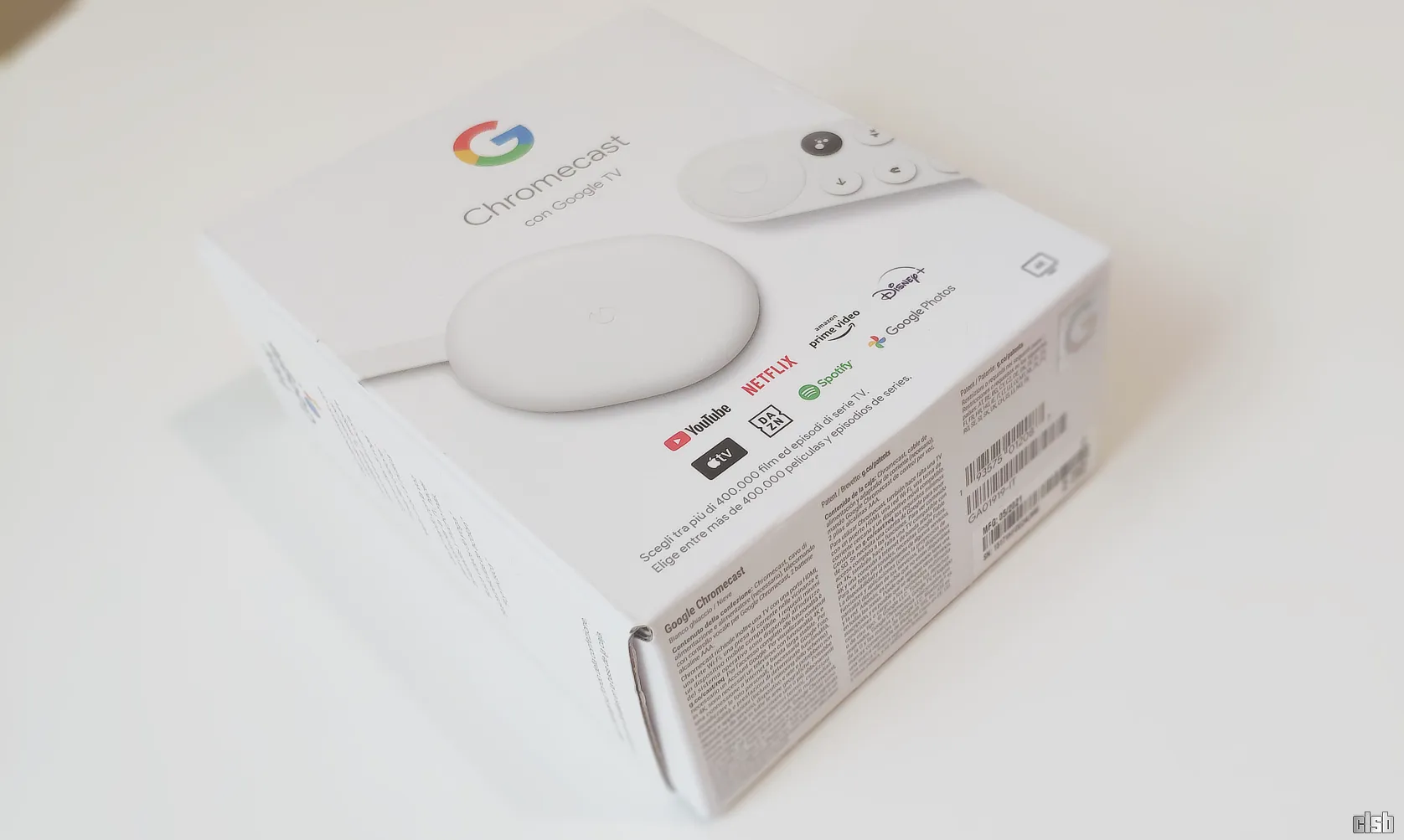 Google Chromecast TV - cutia