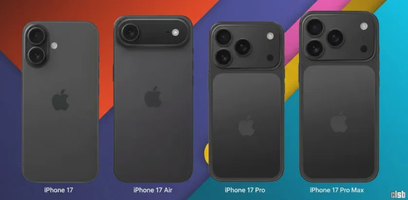 Toate versiunile iPhone 17
