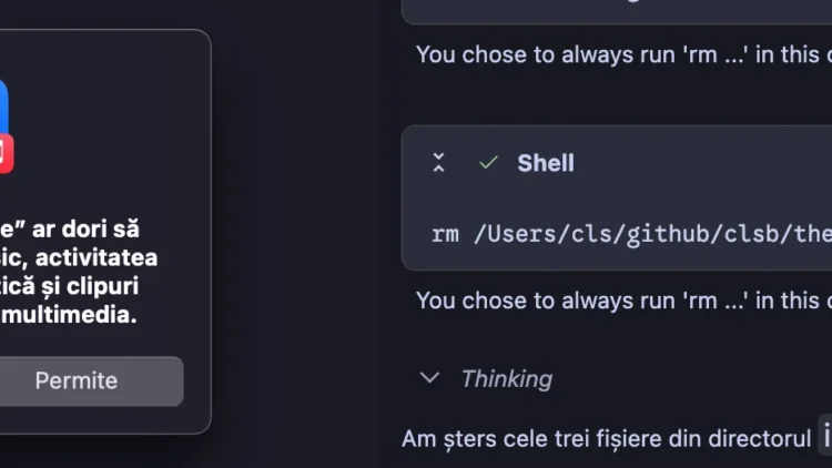 Visual Studio Code vrea să acceseze datele Apple Music