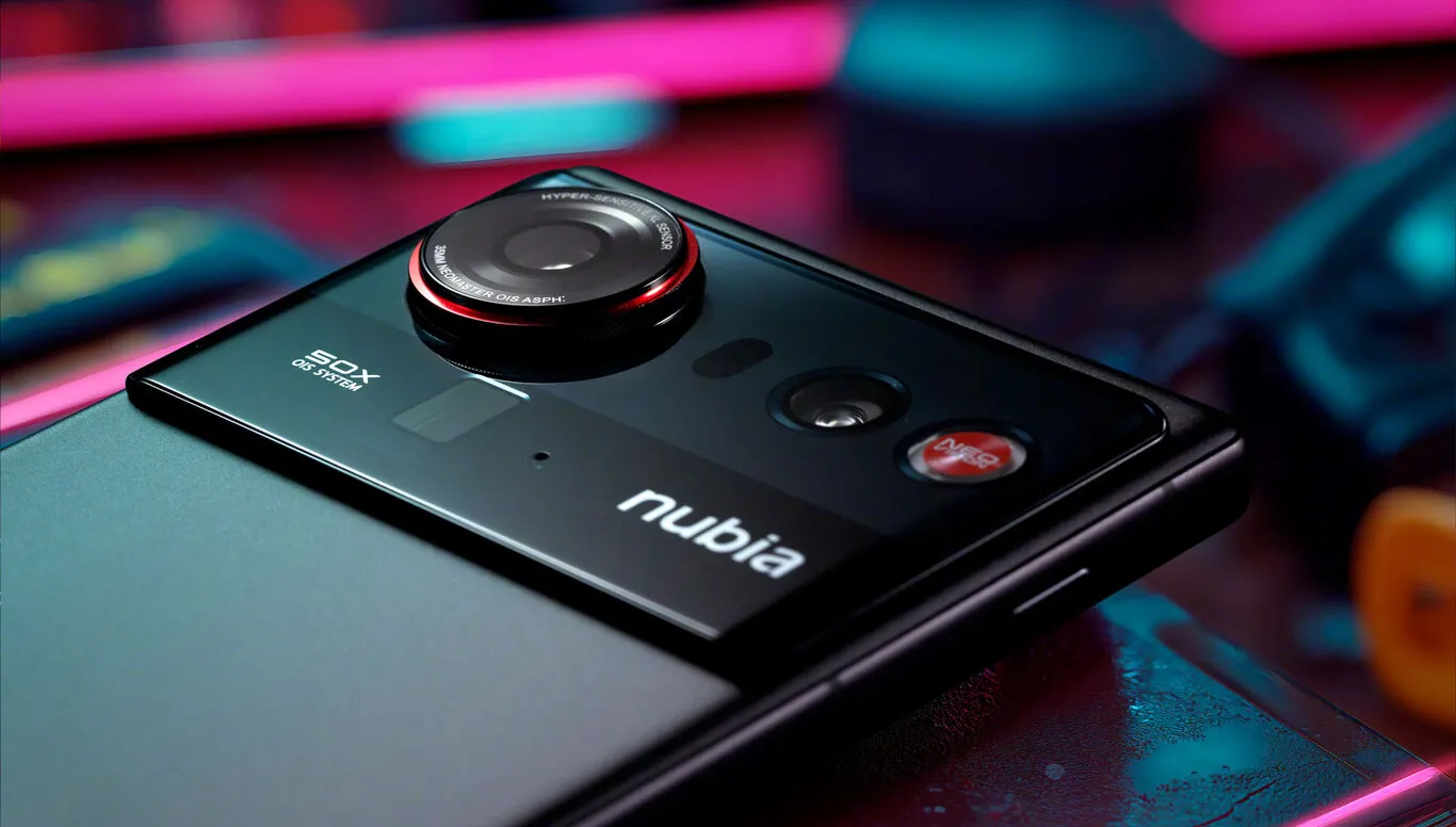 Nubia Z80 Ultra - spate