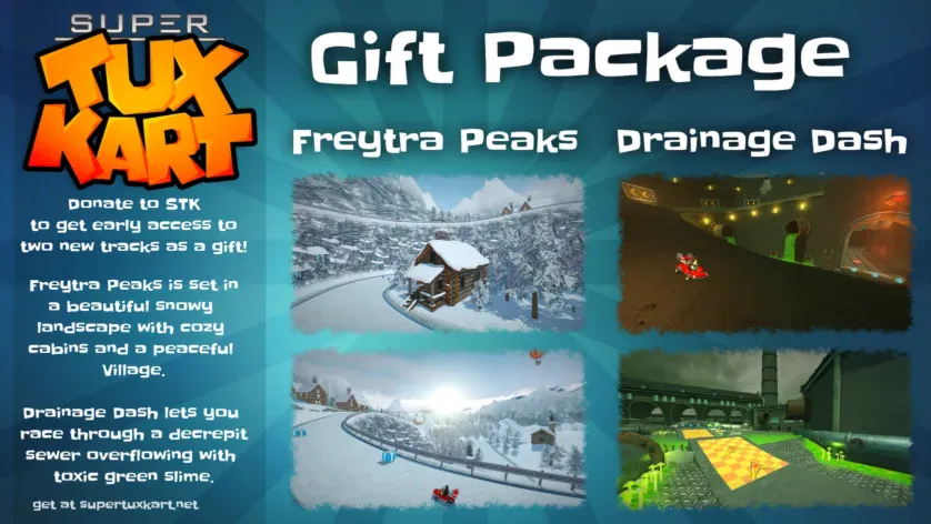 SuperTuxKart - gift package