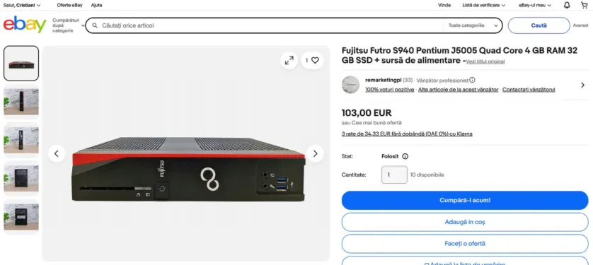 Fujitsu Futro S940 - eBay