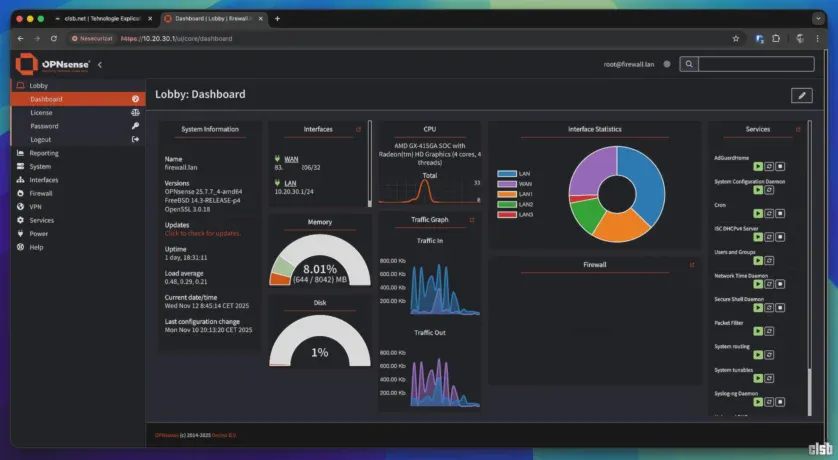 OPNsense în Futro S920