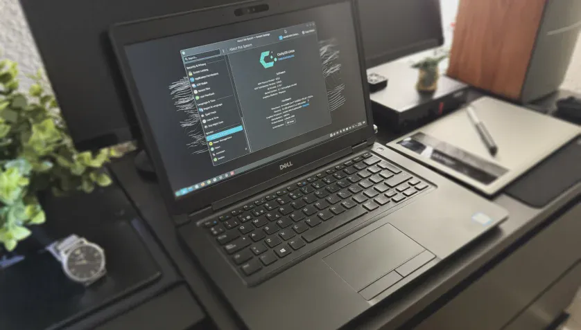 CachyOS pe Dell Latitude 5490