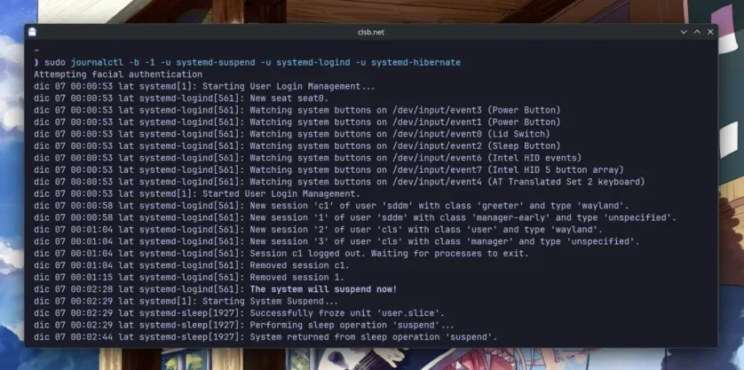 CachyOS pe Dell Latitude 5490 - Sleep OK