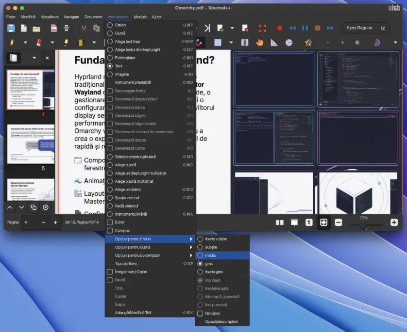 Xorunal++ - Instrumente