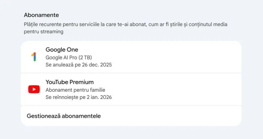 Abonament Google AI Pro