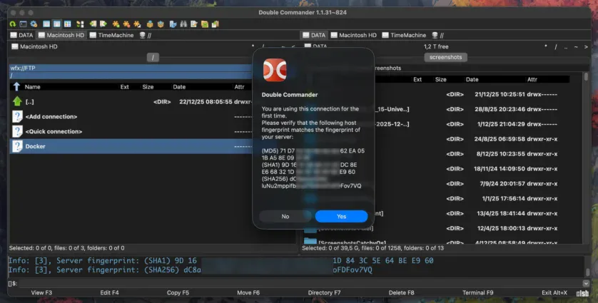 Double Commander - SSH