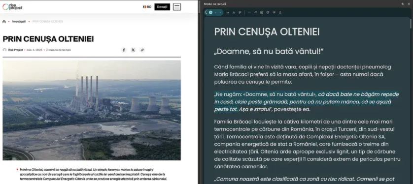 Google Chrome - cititor