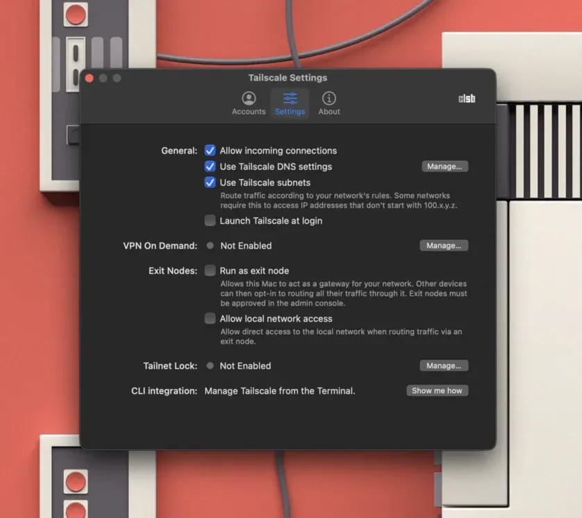 Tailscale: control total asupra clientului