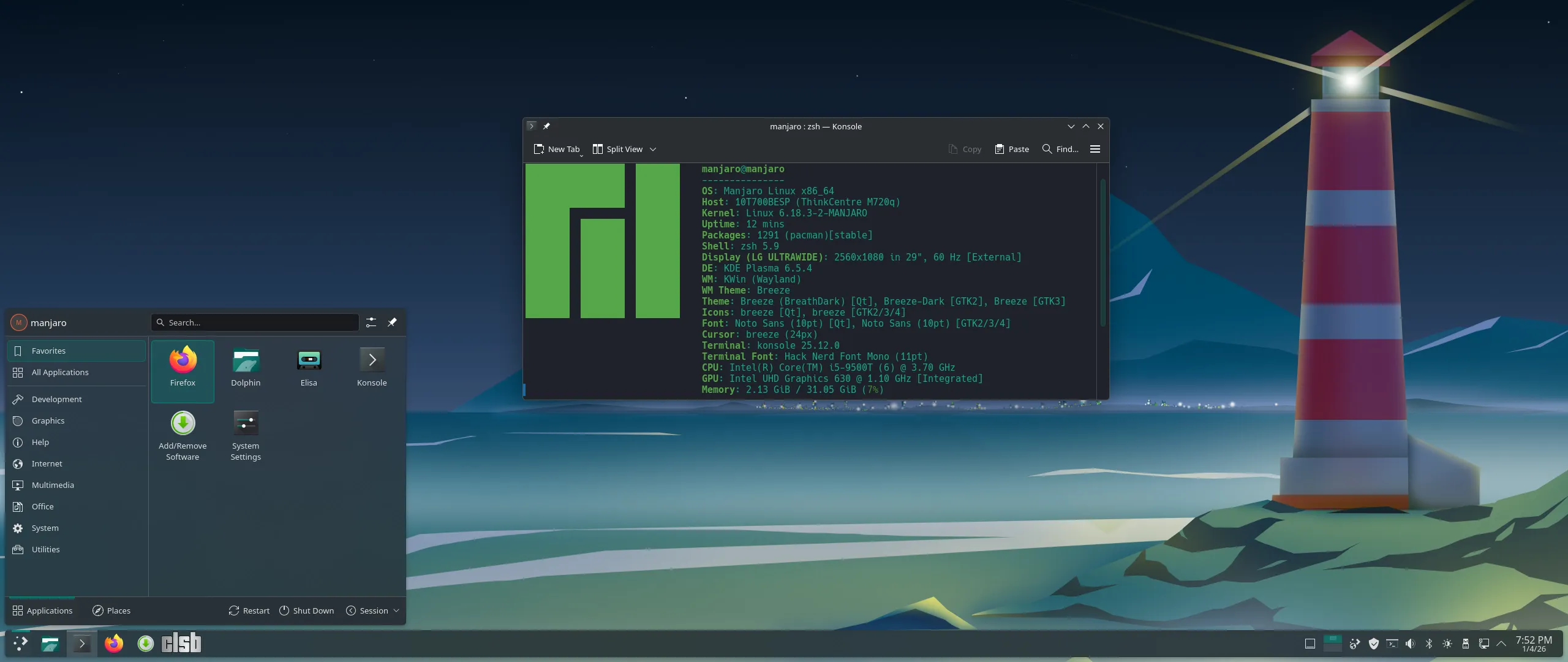 Manjaro Linux 26