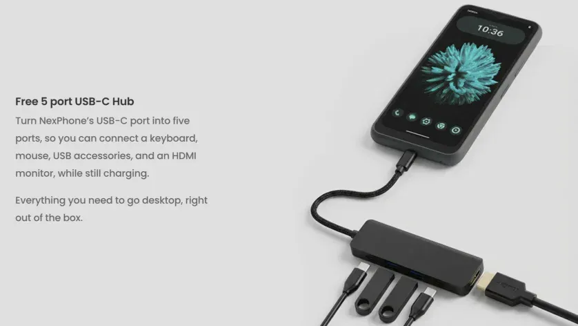 NexPhone - hub