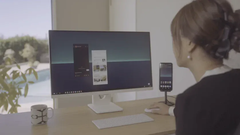NexPhone functionând cu Debian (Linux)